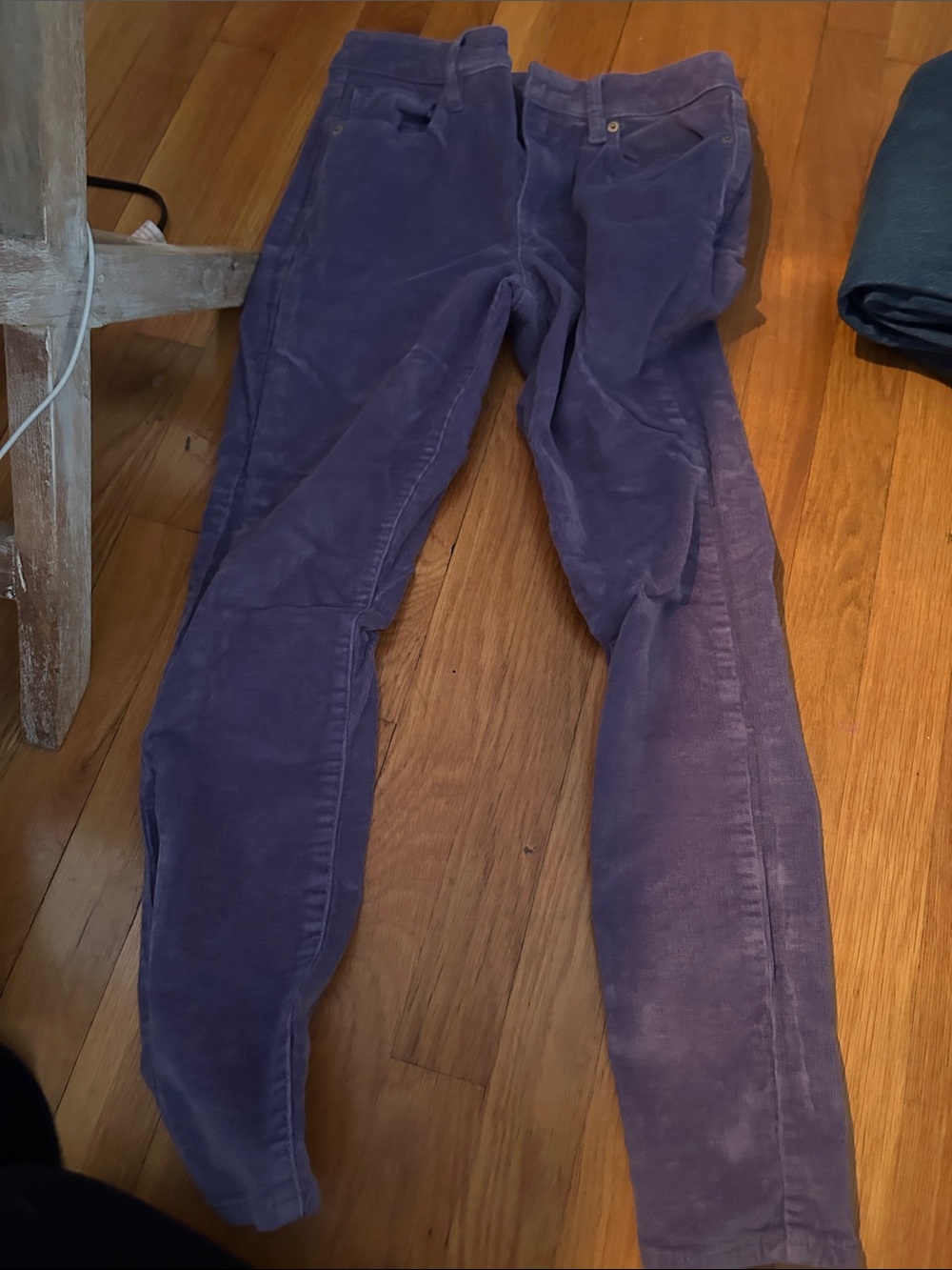 Women's Purple Corduroy Jeans